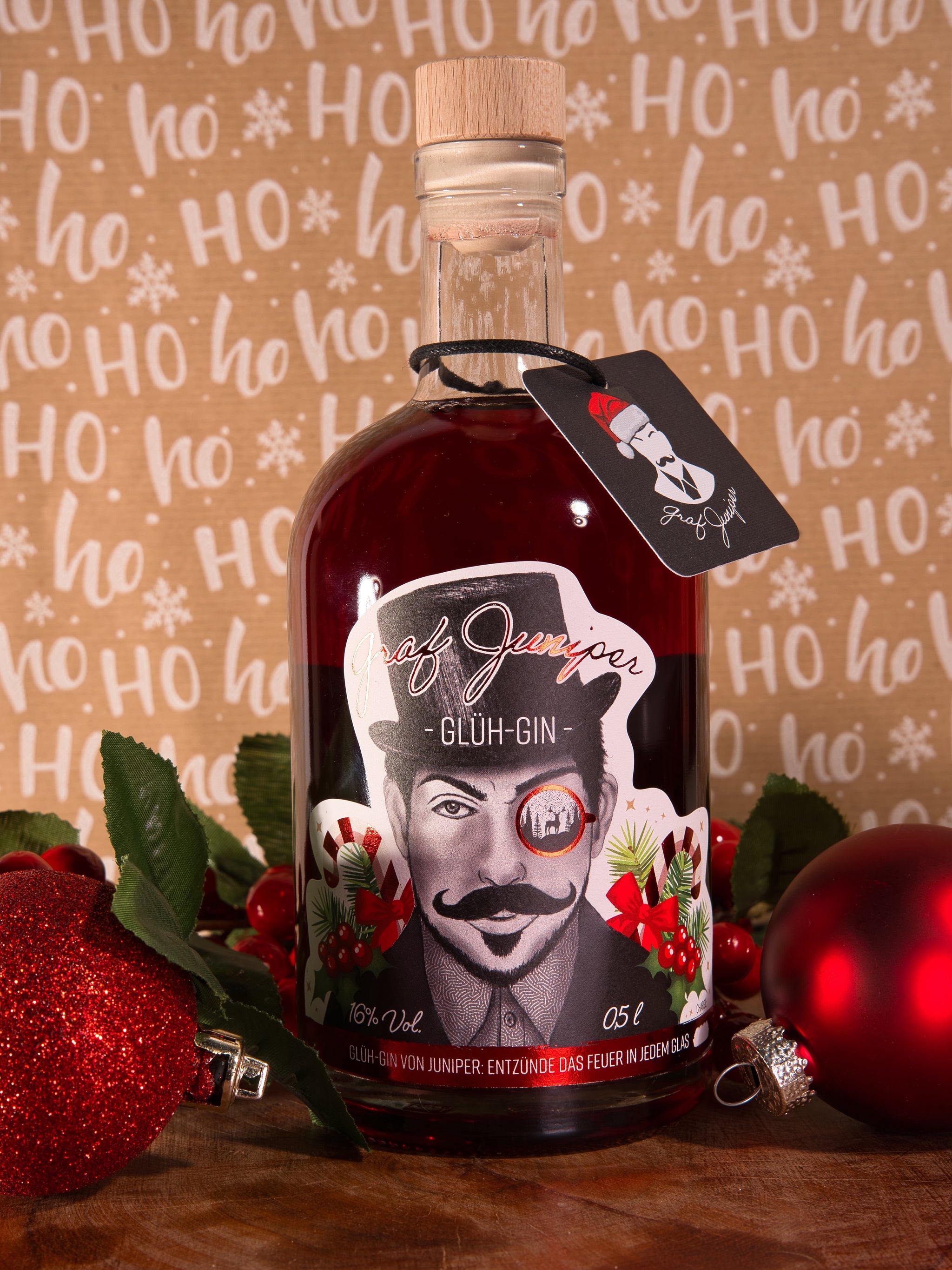 Glüh-Gin - 0,5L - 16% - Graf Juniper